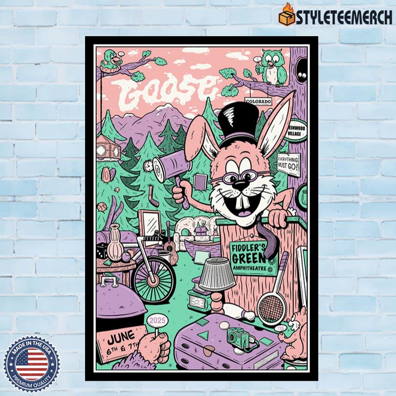 Poster Goose Tour 2025 Greenwood Village CO Limited 4 Poster Goose Tour 2025 Greenwood Village CO Limited