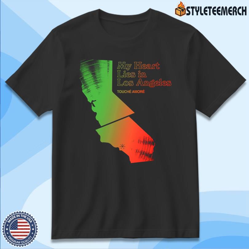 Touche Amore My Heart Lies In Los Angeles Limited Tee 10 Touche Amore My Heart Lies In Los Angeles Limited Tee
