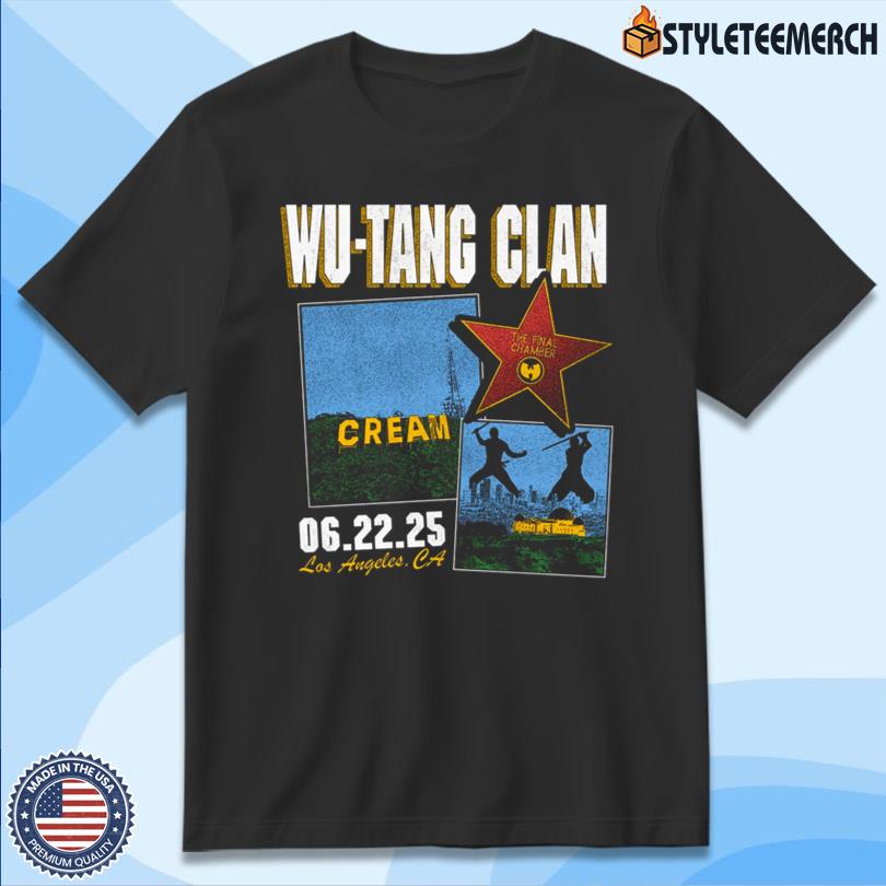 Wu Tang Clan June 22 2025 Limited Edition T-Shirt 4 Wu Tang Clan June 22 2025 Limited Edition T-Shirt