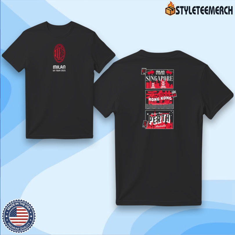 AC Milan Summer Tour 2025 Tee 4 AC Milan Summer Tour 2025 Tee