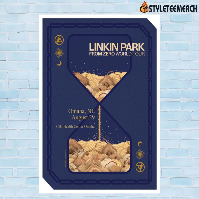 Linkin Park Official Tour Poster 10 Linkin Park Official Tour Poster