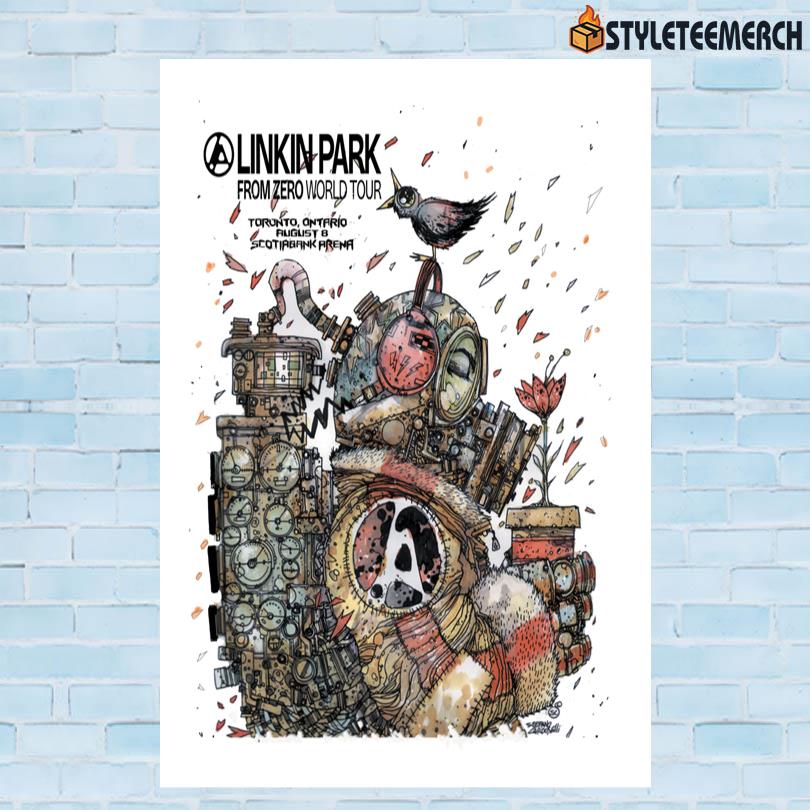 Linkin Park Toronto Concert Poster 10 Linkin Park Toronto Concert Poster