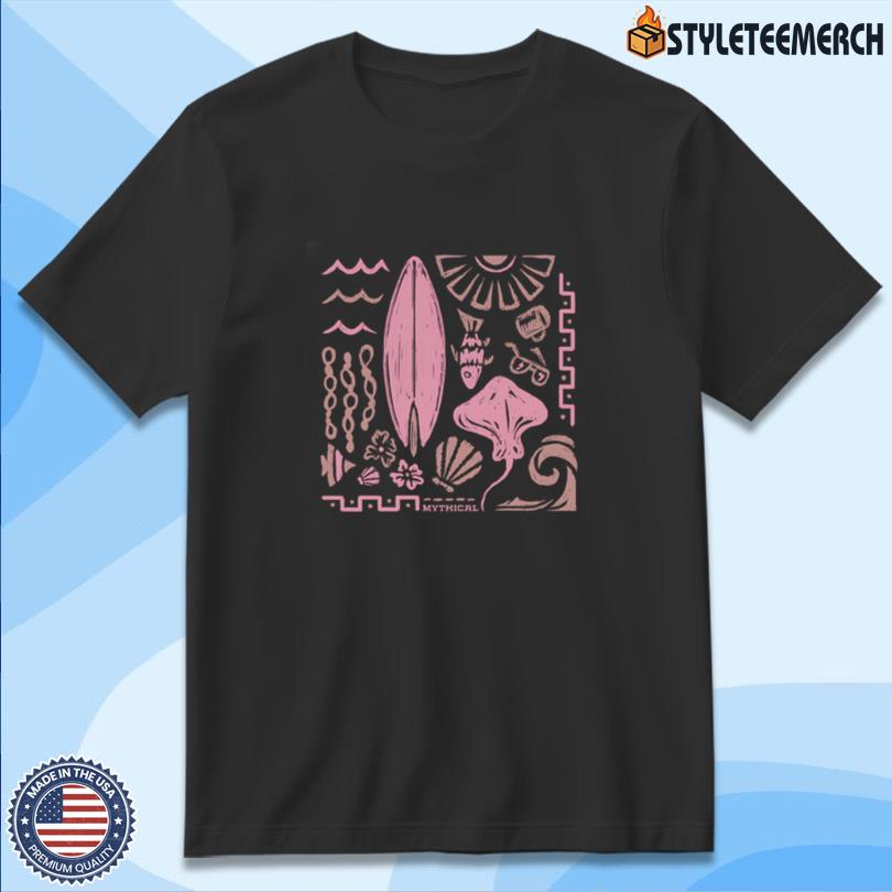 Mythical Marine Mosaic Tour Shirt 10 Mythical Marine Mosaic Tour Shirt