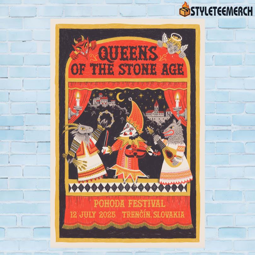 Queens Of The Stone Age Jul 12 2025 Poster 10 Queens Of The Stone Age Jul 12 2025 Poster