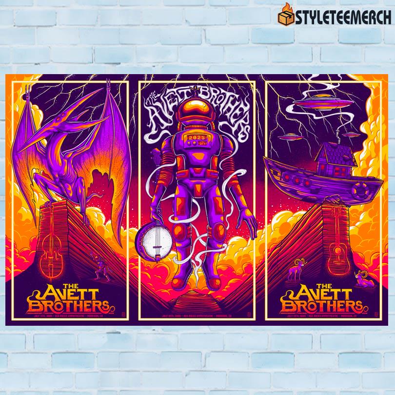The Avett Brothers Watchhouse Poster 10 The Avett Brothers Watchhouse Poster