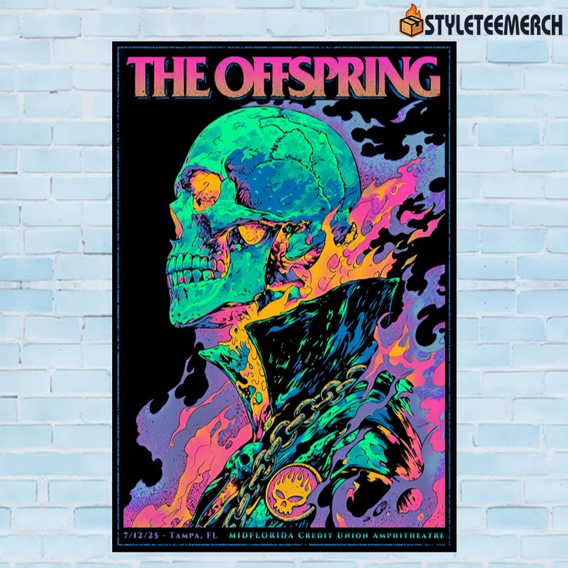 The Offspring July 12 2025 Poster 10 The Offspring July 12 2025 Poster