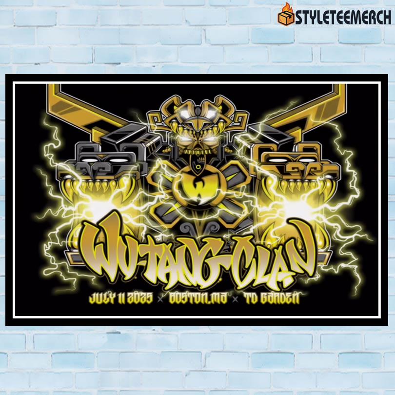 Wu Tang Clan Limited Edition Poster 9 Wu Tang Clan Limited Edition Poster