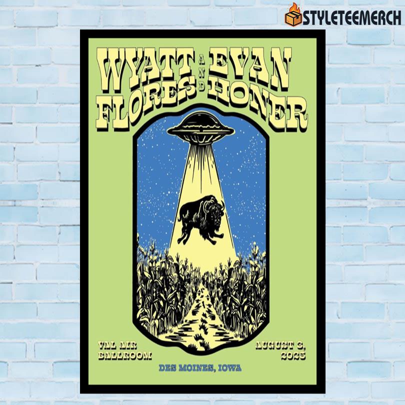 Wyatt Flores Official Tour Poster 10 Wyatt Flores Official Tour Poster
